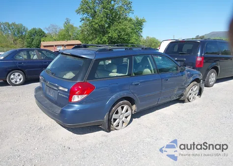 2008 Subaru Outback 2.5I Limited/2.5I Limited L.l. Bean Edition из США, поврежденный, VIN 4S4BP62C187344109